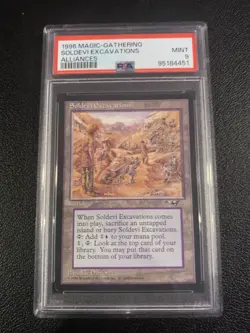 MTG Magic the Gathering Alliances Soldevi Excavations PSA MINT 9 - Image 1