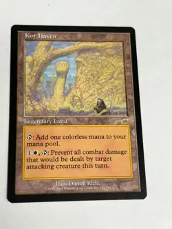 Kor Haven - Nemesis - NM MTG Magic the Gathering Free Shipping! - Image 1