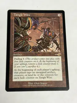 Tangle Wire - Nemesis - NM MTG Magic the Gathering - Image 1