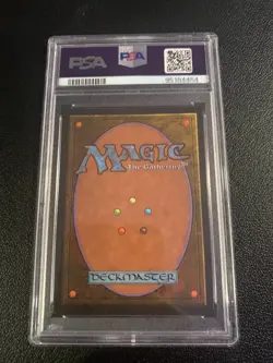 MTG Magic the Gathering Alliances Thawing Glaciers PSA MINT 9 - Image 2