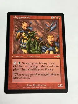 MTG Rare Moggcatcher x 1 NM - Nemesis Free Shipping! - Image 2