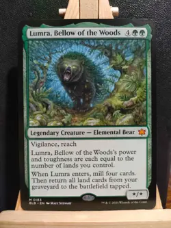 Lumra, Bellow of the Woods - Bloomburrow - Mythic - NM (See pics) MTG - Image 1