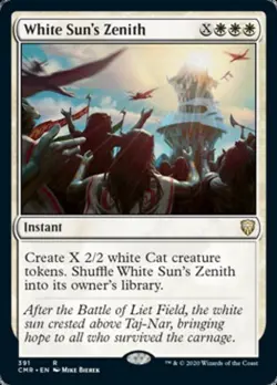 White Sun's Zenith - Near Mint MTG Commander 2020 Commander Legends - Image 1