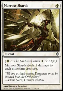 Marrow Shards - Light Play MTG New Phyrexia - Image 1