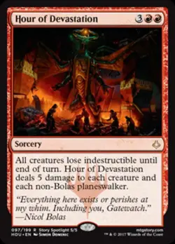Hour of Devastation -Foil Near Mint MTG Hour of Devastation - Image 1