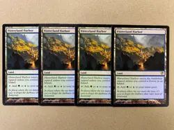 MTG 4x Hinterland Harbor # 241 Innistrad Modern Magic the Gathering x4 LP - Image 1