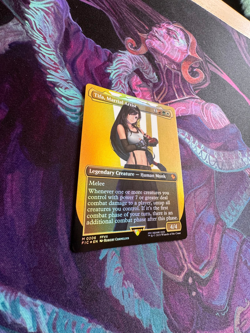 MTG Magic x Final Fantasy - Tifa, Martial Artist ⭐ Borderless FOIL ⭐ NM - Image 2