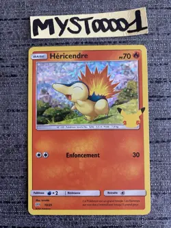 Carte Pokemon Hericendre 10/25 Holo Mc Donald’s Francais Occasion - Image 1