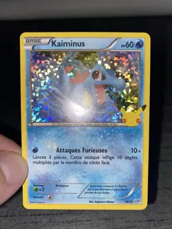 Carte Pokemon Kaiminus 18/25 Holo Mc Donald’s Francais Occasion - Image 3
