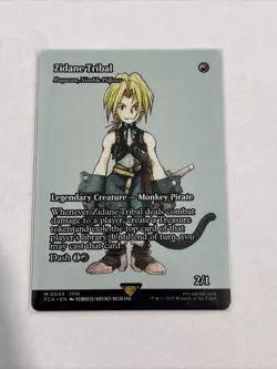 Zidane Tribal Borderless MTG FCA Nm/M - Image 2