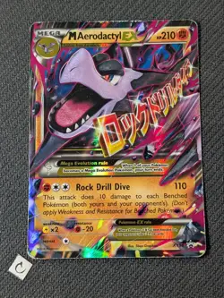 M Aerodactyl EX XY98 - Black Star Promo Pokemon TCG HP - Image 1