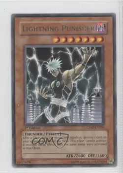 Lightning Punisher 1st Ed. YuGiOh Cyberdark Impact #CDIP-EN026 2006 - Image 1