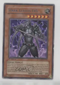 Dark Lucius LV6 1st Ed. YuGiOh Cyberdark Impact #CDIP-EN010 2006 - Image 1