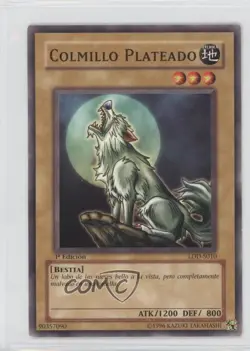 Silver Fang Spanish 1st Ed. YuGiOh Legend of Blue Eyes White Dragon #LDD-S010 - Image 1
