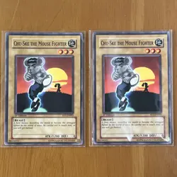 YuGiOh Chu-Ske The Mouse Fighter Flaming Eternity FET-EN003 1st Ed X2 - Image 5