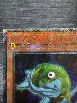 YuGiOh! D/D Swirl Slime RA04 - Error Misprint Name Shift 1st Edition Near Mint - Image 3
