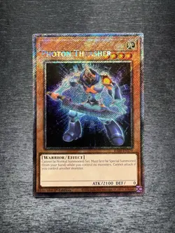 YuGiOh! Photon Thrasher RA04 - Error Misprint Name Shift 1st Edition Near Mint - Image 1