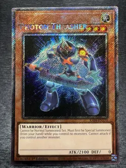 YuGiOh! Photon Thrasher RA04 - Error Misprint Name Shift 1st Edition Near Mint - Image 2