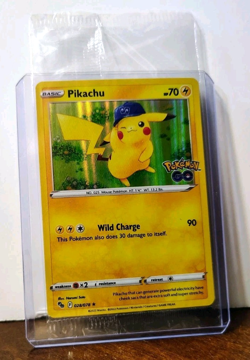 POKEMON PIKACHU 028/078 HOLO RARE POKEMON GO STORE PROMO CARD SEALED - Image 3