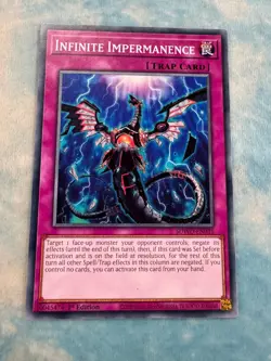 YUGIOH INFINITE IMPERMANENCE COMMON 1ST NM SDWD-EN031 - Image 1