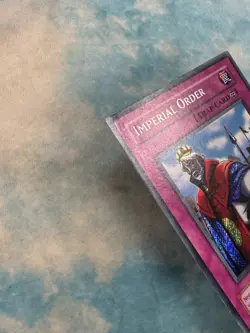 YUGIOH IMPERIAL ORDER SECRET RARE EXC PSV-E104 - Image 3