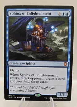 Sphinx of Enlightenment MTG Commander: Bloomburrow Regular - Image 1