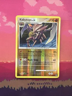 Pokemon Card Kabutops Arceus Reverse Holo Rare 4/99 Near Mint - Image 1