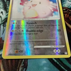 Chansey 76/123 Reverse Holo Mysterious Treasures Pokemon Card Excellent - Image 4