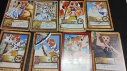 [SC] ya134 Bandai One Piece Carddass Hyper Battle Card Game Nami 8-Piece Set Old - Image 1