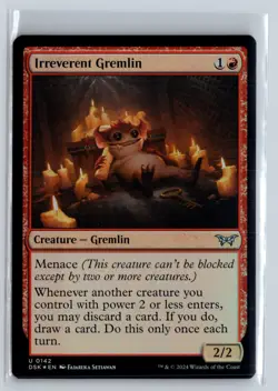 FOIL Irreverent Gremlin Duskmourn - MTG Magic the Gathering Card - Image 1