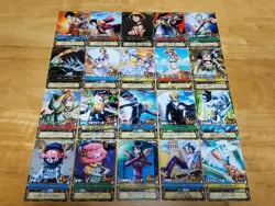 [SC] ya134 Data Carddass One Piece Berry Match Onepie Crew Card C081 100 20-Piec - Image 1