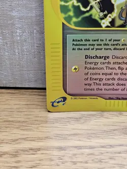 Lightning Cube 01 127/147 Aquapolis Reverse Holo Pokemon Card TCG - Image 5