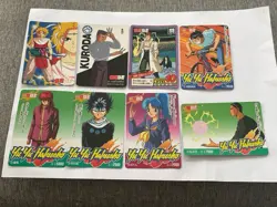[SC] ya133 Yu Hakusho Card Amada 5 Bandai 3 8 Types - Image 1