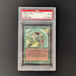 MTG \>> Craw Wurm (PSA 9) <<// Alpha - 341 Trading - Magic - Image 1