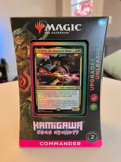 Magic The Gathering MTG UPGRADES UNLEASHED Precon Deck Kamigawa: Neon Dynasty - Image 1