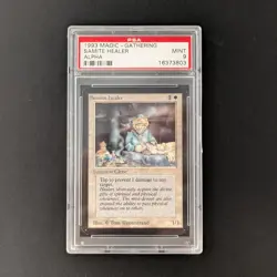 MTG \>> Samite Healer (PSA 9) <<// Alpha - 341 Trading - Magic - Image 1