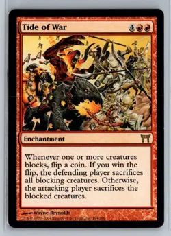 Tide of War - Champions of Kamigawa - MTG Magic the Gathering Card - Image 1