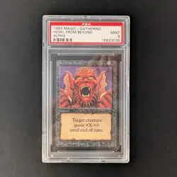 MTG \>> Howl from Beyond (PSA 9) <<// Alpha - 341 Trading - Magic - Image 1