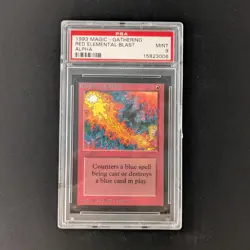 MTG \>> Red Elemental Blast (PSA 9) <<// Alpha - 341 Trading - Magic - Image 1