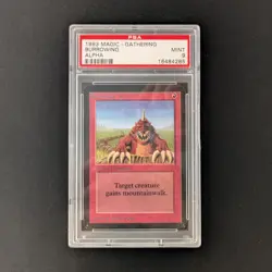 MTG \>> Burrowing (PSA 9) <<// Alpha - 341 Trading - Magic - Image 1