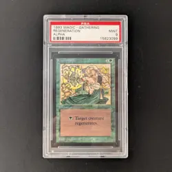 MTG \>> Regeneration (PSA 9) <<// Alpha - 341 Trading - Magic - Image 1