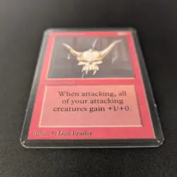 MTG \>> Orcish Oriflamme (EX) <<// Alpha - 341 Trading - Magic - Image 3