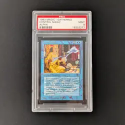 MTG \\>> Control Magic (PSA 9) <<// Alpha - 341 Trading - Magic - Image 1