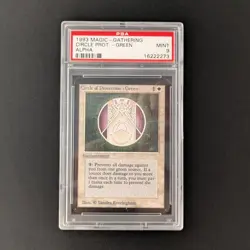 MTG \>> Circle of Protection: Green (PSA 9) <<// Alpha - 341 Trading - Magic - Image 1