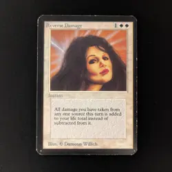 MTG \>> Reverse Damage (LP) <<// Alpha - 341 Trading - Magic - Image 1