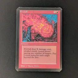 MTG \>> Fireball (EX) <<// Alpha - 341 Trading - Magic - Image 1