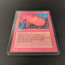 MTG \>> Fireball (EX) <<// Alpha - 341 Trading - Magic - Image 3