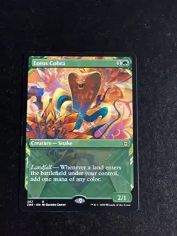 MTG - NM - SHOWCASE - Lotus Cobra - Zendikar Rising - Image 1