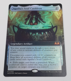 Agatha's Soul Cauldron Final Fantasy Wilds Of Eldraine MTG - Extended Art FOIL - Image 4