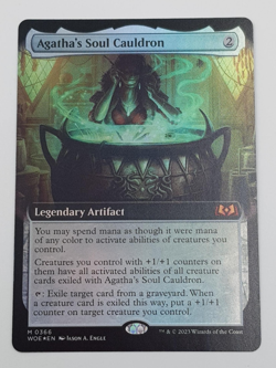 Agatha's Soul Cauldron Final Fantasy Wilds Of Eldraine MTG - Extended Art FOIL - Image 5